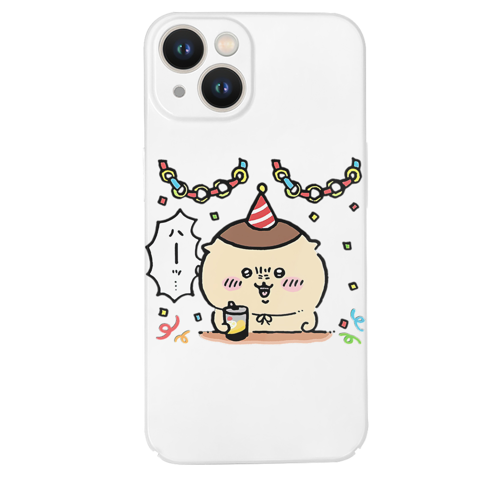 （画像用） ちいかわ くりまんじゅう Chii-kawa kuri manjū 【iPhone 14シリーズ対応】ハードケース